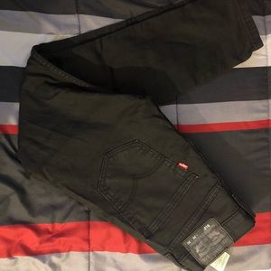 BLACK LEVI JEANS